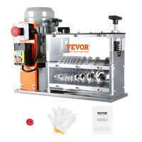VEVOR Electric Wire Stripping Machine  Automatic Wire Stripper Machine 750 W 98 ft/min Wire Stripper  for Scrap Copper Recycling