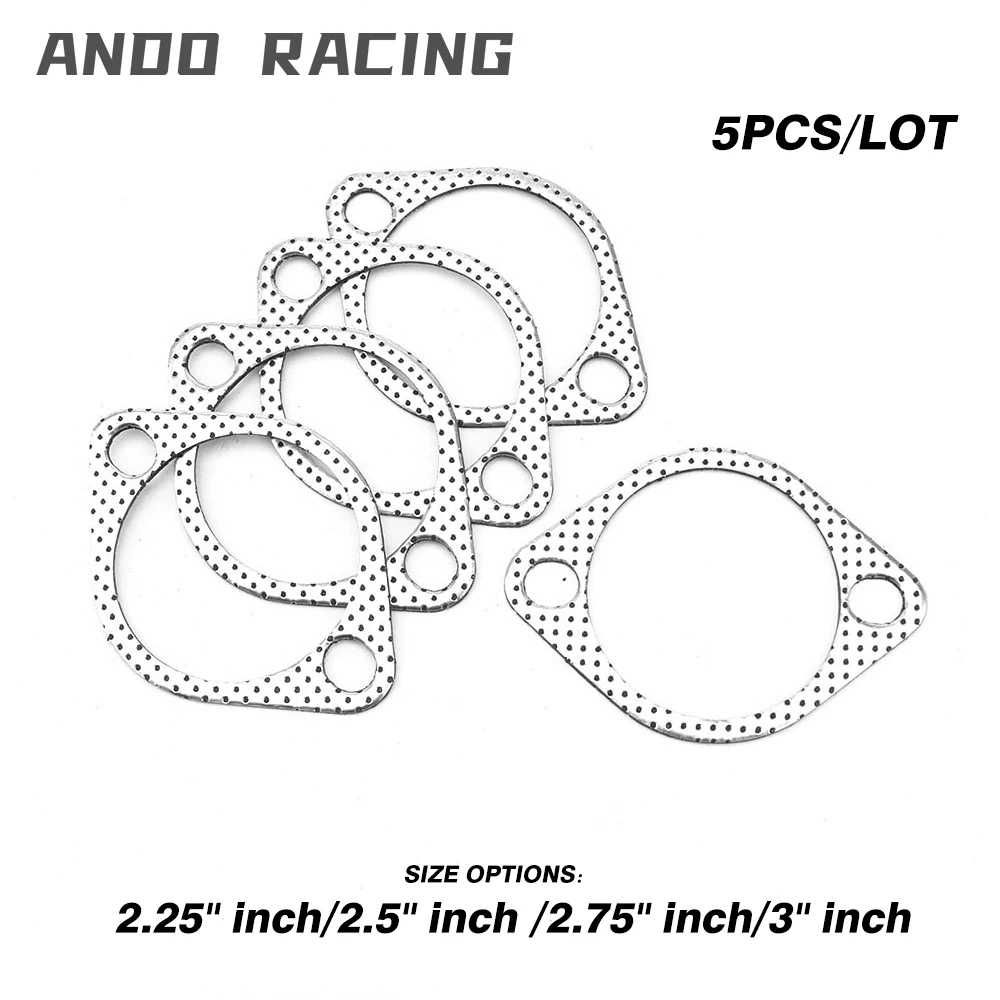 5 шт./партия, прокладки для выхлопной трубы автомобиля, 2,75 дюйма, 71 мм