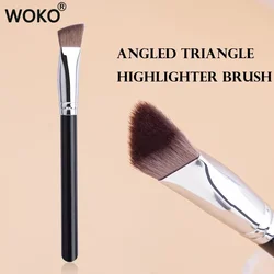 Angled Triangle Concealer Brush Contour Highlighter Concealer Brush Synthetic Hair Makeup Brush Traceless Foundation Brushes