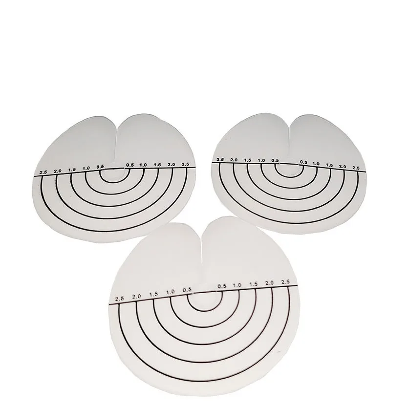 50pcs Round Shields Heat Insulation Protector Hair Extensions Styling Accessories Tip Keratin Scale Mark Heat Insulation Sheet