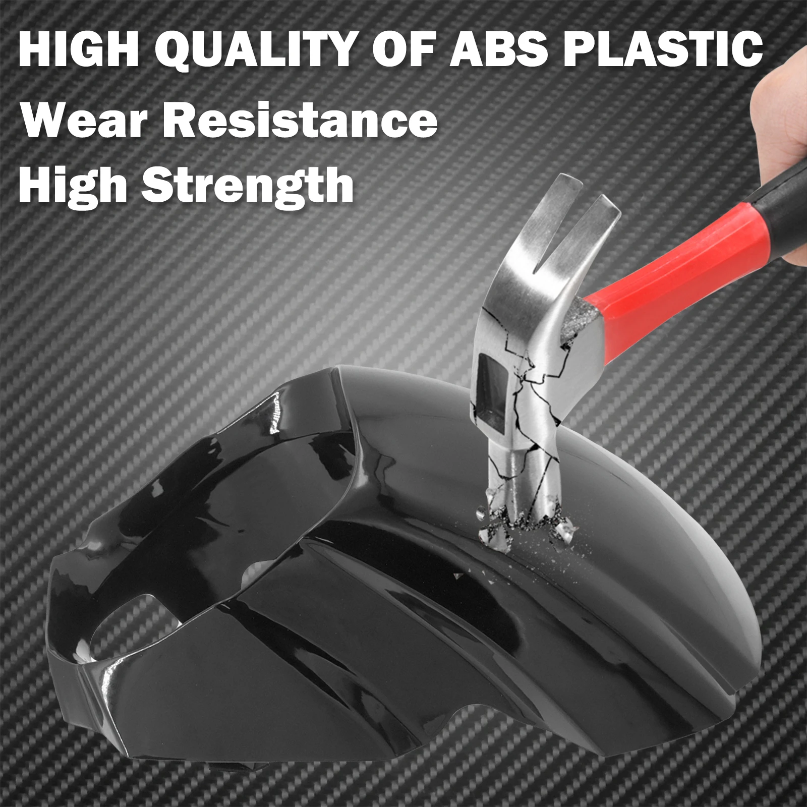 مصباح أمامي لامع أسود/غير لامع للدراجات النارية غطاء أمامي لموديل Harley Softail break out FXBRS FXBR 2018-2022 2023