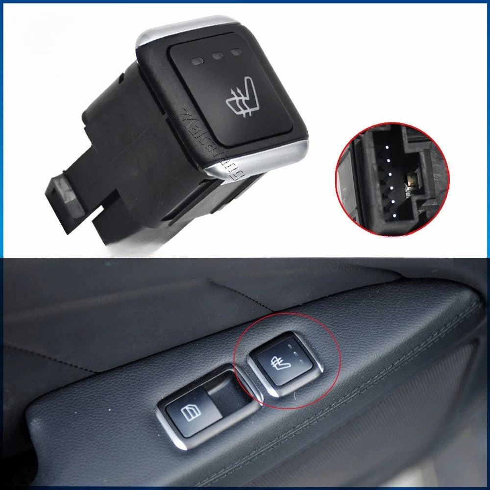 

A2129059500 6-контактный переключатель регулировки сиденья в сборе, совместимый с модельми Mercedes-Benz G/E/CLS AMG 2010-2018 гг.