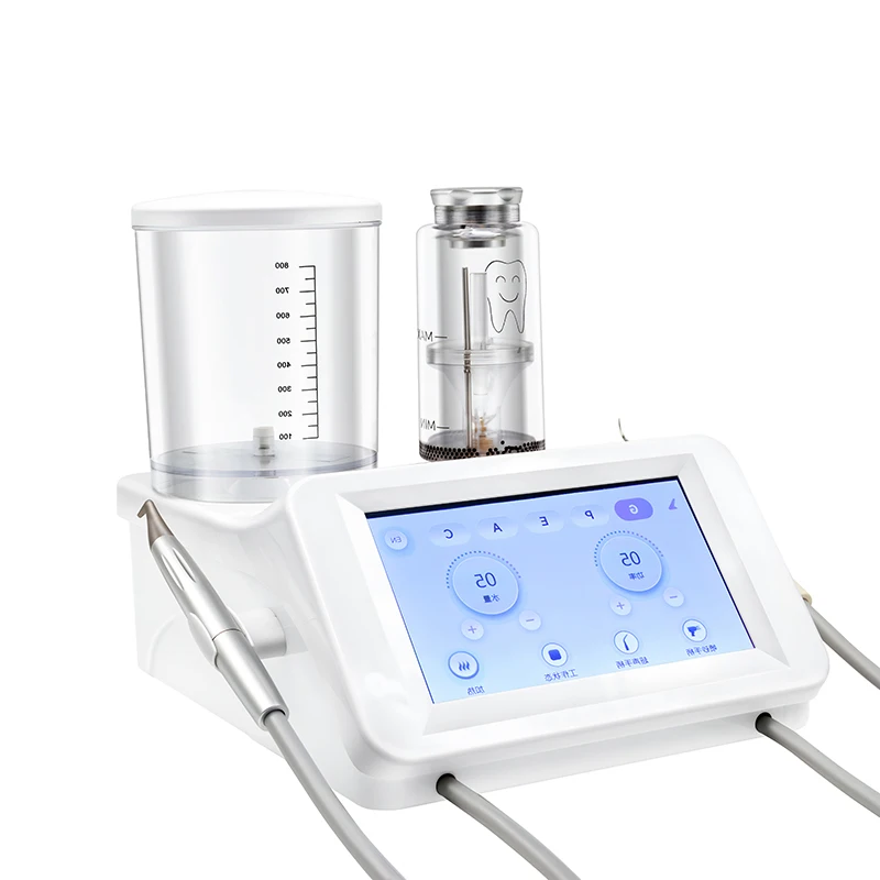 2 in 1 Dental Periodontal Therapy System Piezo Ultrasonic Scaler & Air Prophy Polisher Jet Machine