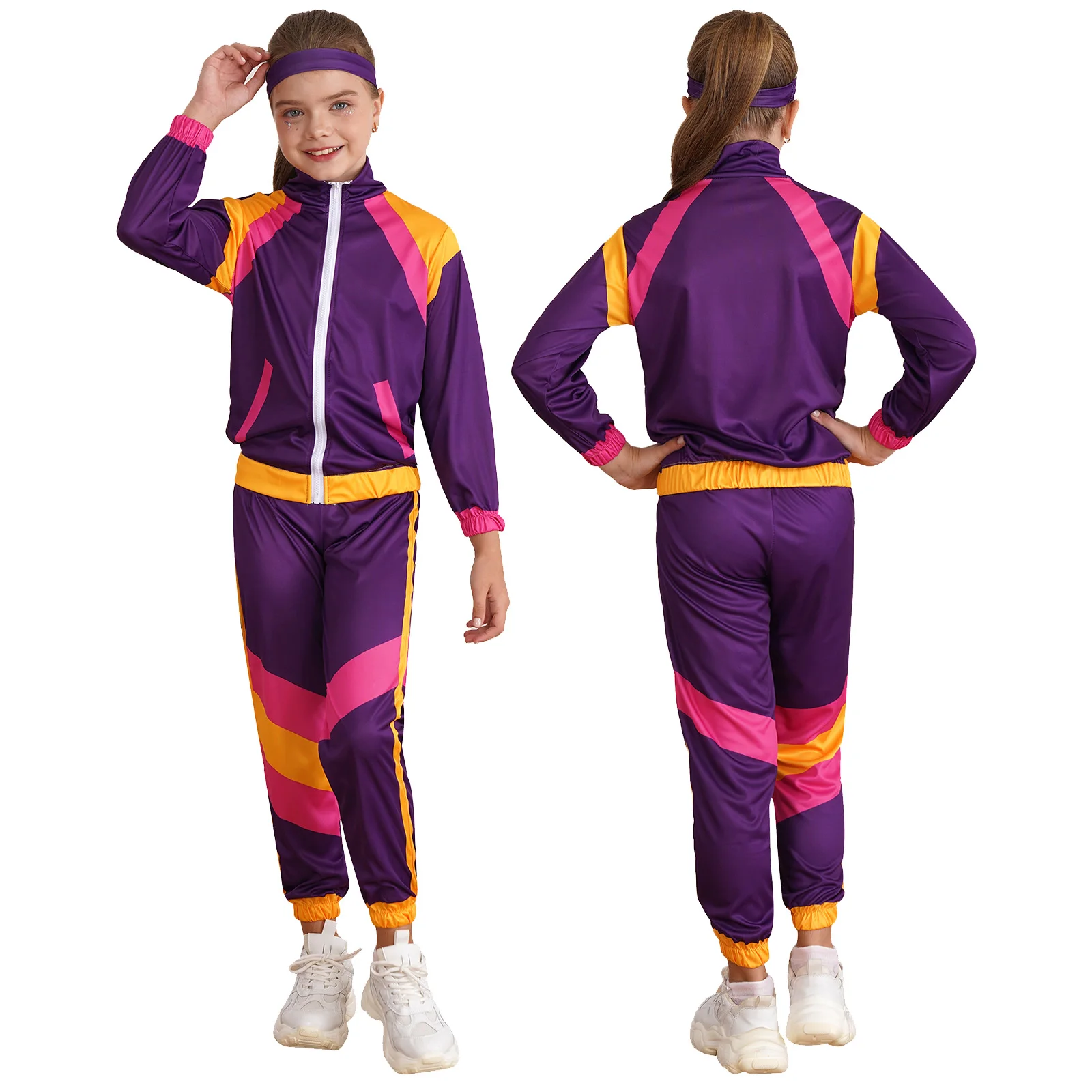 rumnigh Disfraz de chándal de los años 80 y 90 para hombre, conjunto de traje de hip hop, traje de playa vintage para disfraces de fiesta temática de discoteca, Negro, S rumnigh Disfraz de chándal de los años 80 y 90 para hombre, conjunto de traje de hip hop, traje de playa vintage para disfraces de fiesta temática de discoteca, Negro, S