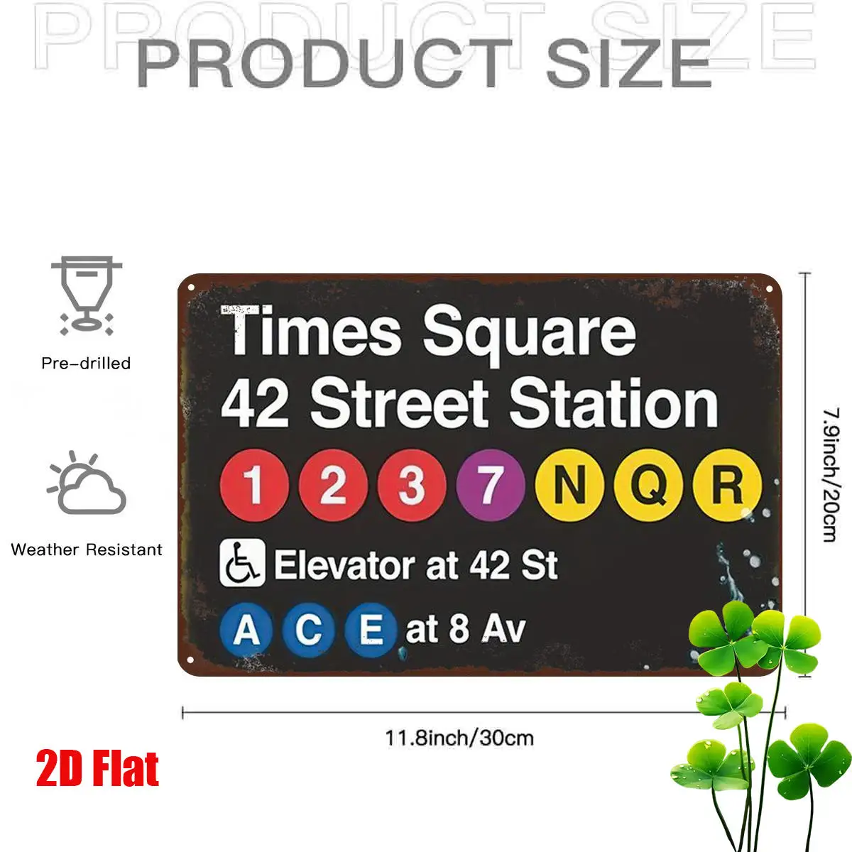 2D Flat 1pc, 