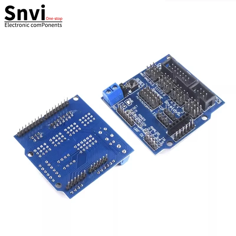Sensor Shield V5.0 sensor expansion board for UNO MEGA R3 V5 for Arduino electronic building blocks of robot parts