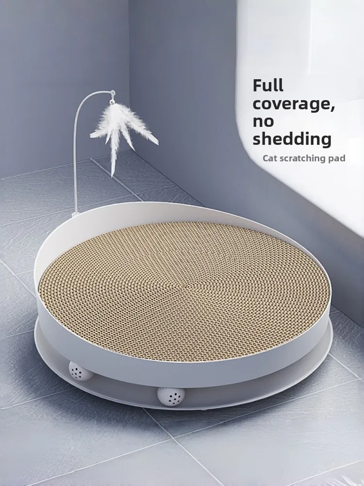 

Магнитная износостойкая доска для царапания, саморазвлекающая игрушка в форме круглой обезьяны для крупных, средних и маленьких собак