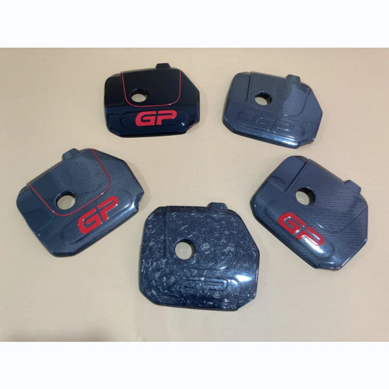 

Various Styles Carbon Engine Cover For Mini F56 GP Glossy Black Interior Part Trim Forged Fiber Inner Bonnet Kit Fiberglass Part