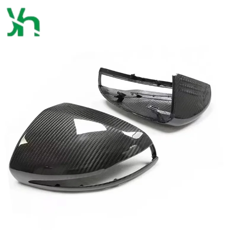 طقم هيكل بديل من ألياف الكربون لسيارة Mercedes Benz C E S CLS GLC GLA GLB Class W205