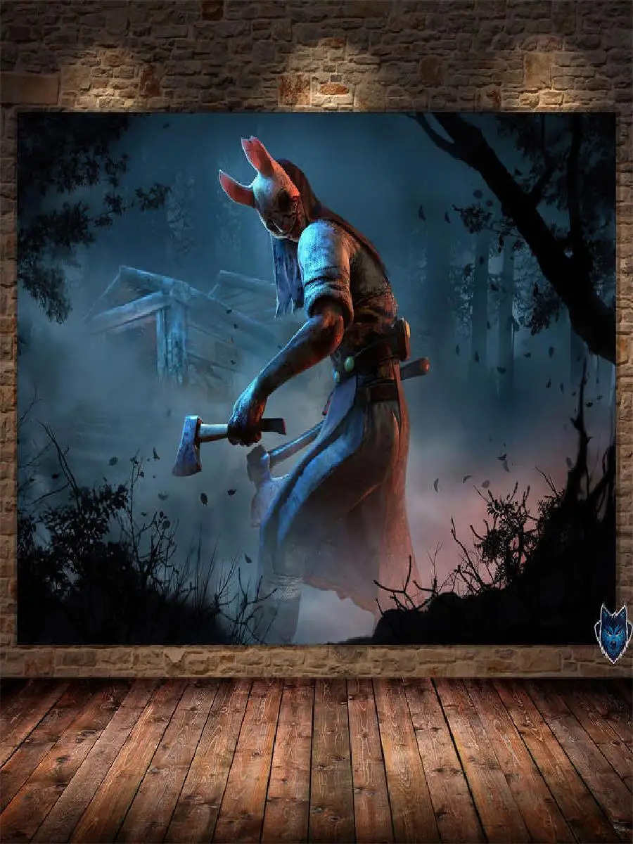 Dead by Daylight The Huntress Video Game Canvas Wall Art  Kids Room  Living Room Decor Home Decoration Poster Gaming Artwork for