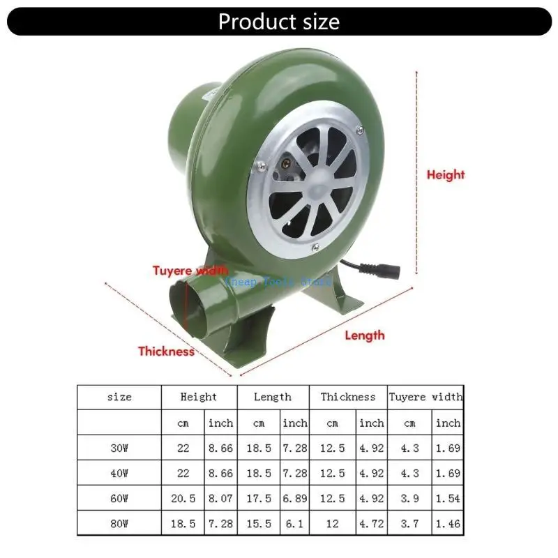 G88B في الهواء الطلق الطبخ شواء مروحة الفحم منفاخ المحمولة الشواء منفاخ الهواء 2900 دورة في الدقيقة للشواء نزهة التخييم