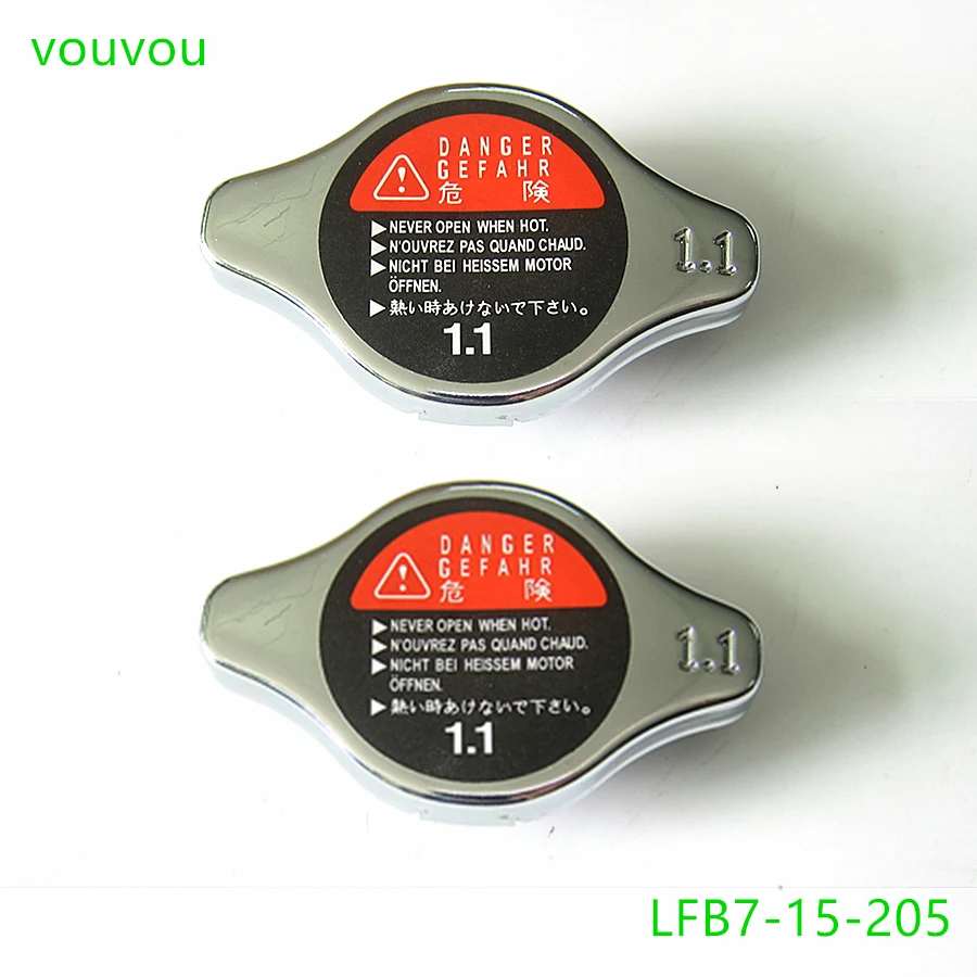 Vouvou-tapa del radiador del motor para Mazda 5, accesorios DE coche para Mazda 5 2007-2015 CR CW Premacy Mazda 2 2007-2011 DE, LFB7-15-205
