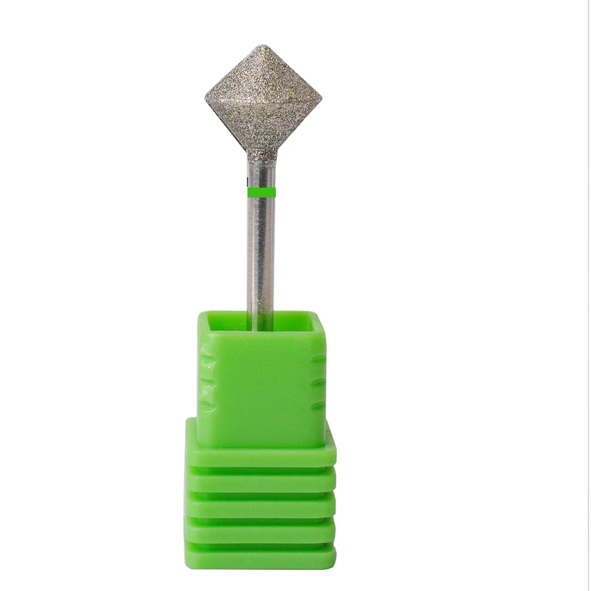 1개 다이아몬드 네일 드릴 비트 로터리 큐티클 클린 버 3/32인치 매니큐어 비트 드릴 머신 액세서리