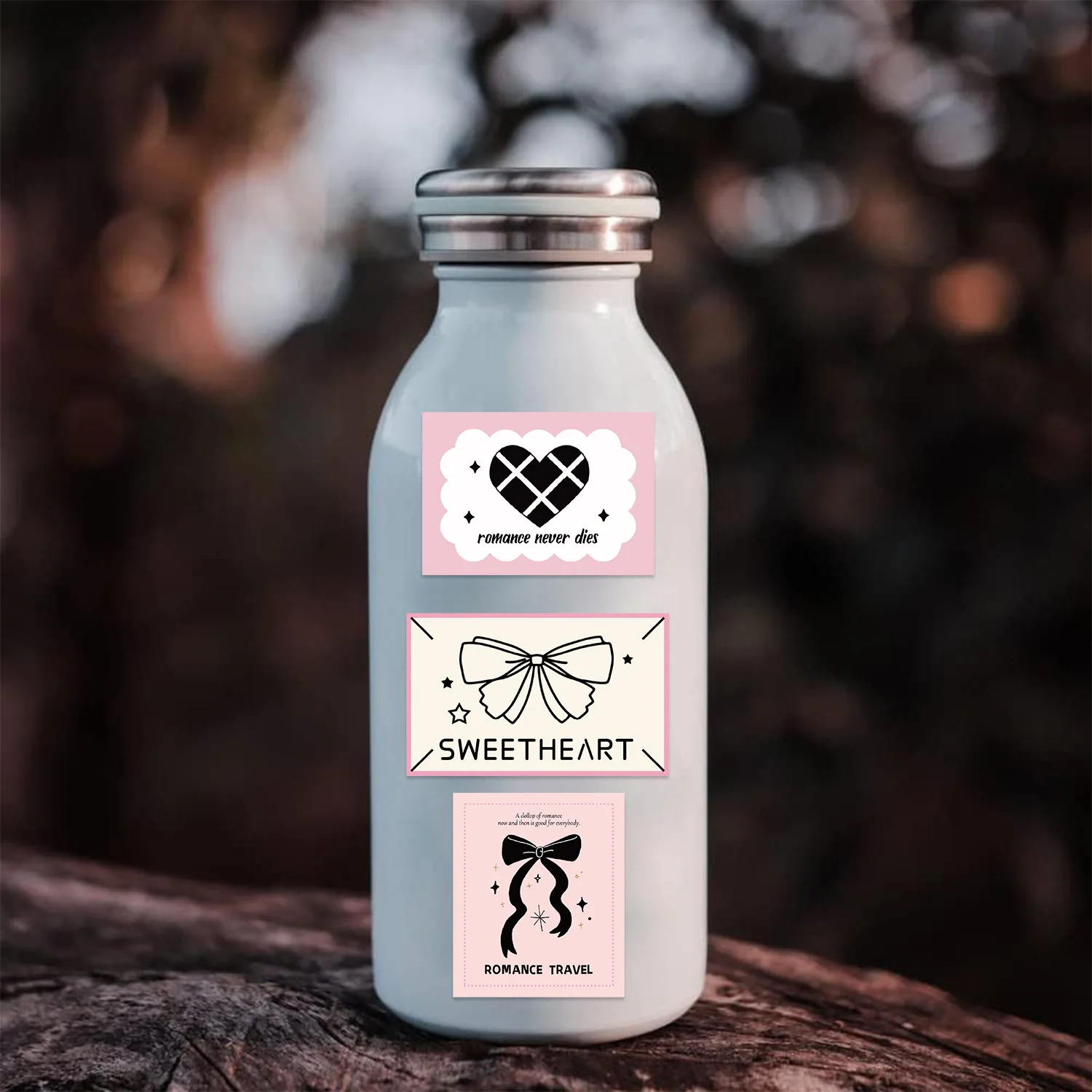 50 قطعة نمط الباليه الوردي الكتابة على الجدران ملصقات مضحك DIY بها بنفسك الديكور الاطفال اللعب هدية الأمتعة المحمول الغيتار سيارة دراجة سكيت الشارات #6