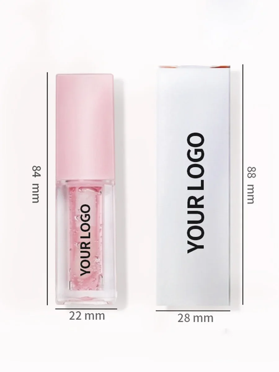 Private Label Lip Oil Relieves Dry Moisturizing Light Lips Cosmetics Makeup Custom Bulk Lip Gloss Plumper