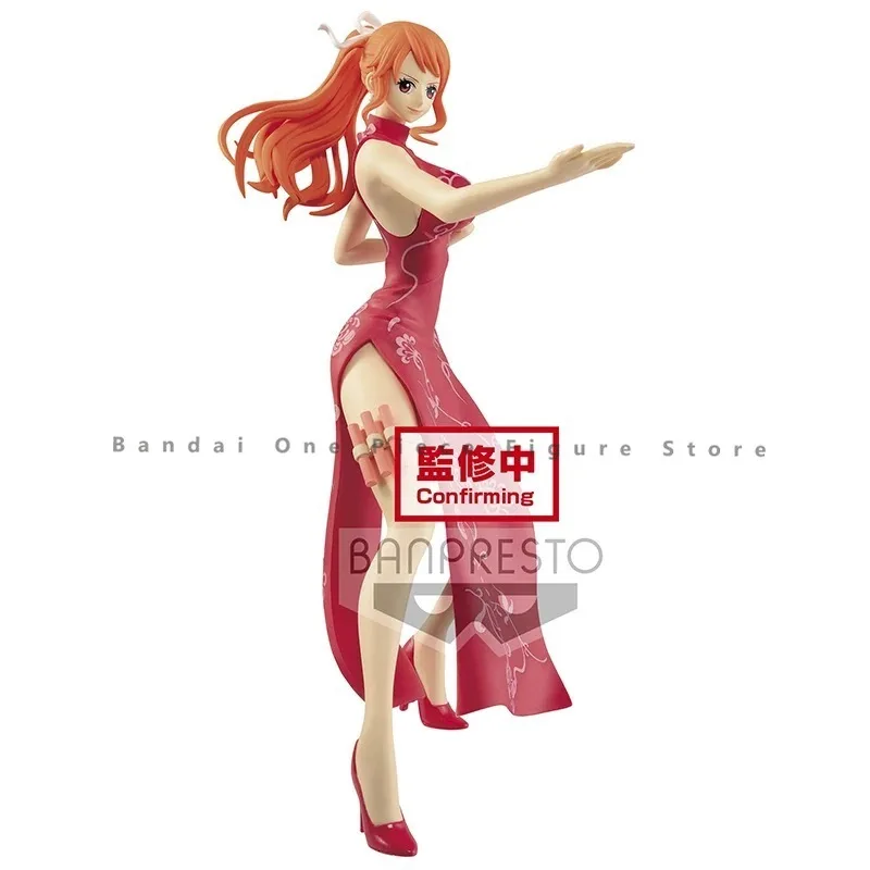 Auf Lager Original Bandai Ban presto PVC Nami Action figuren Animation Spielzeug Geschenke Modell echte Sammler Anime Hobby