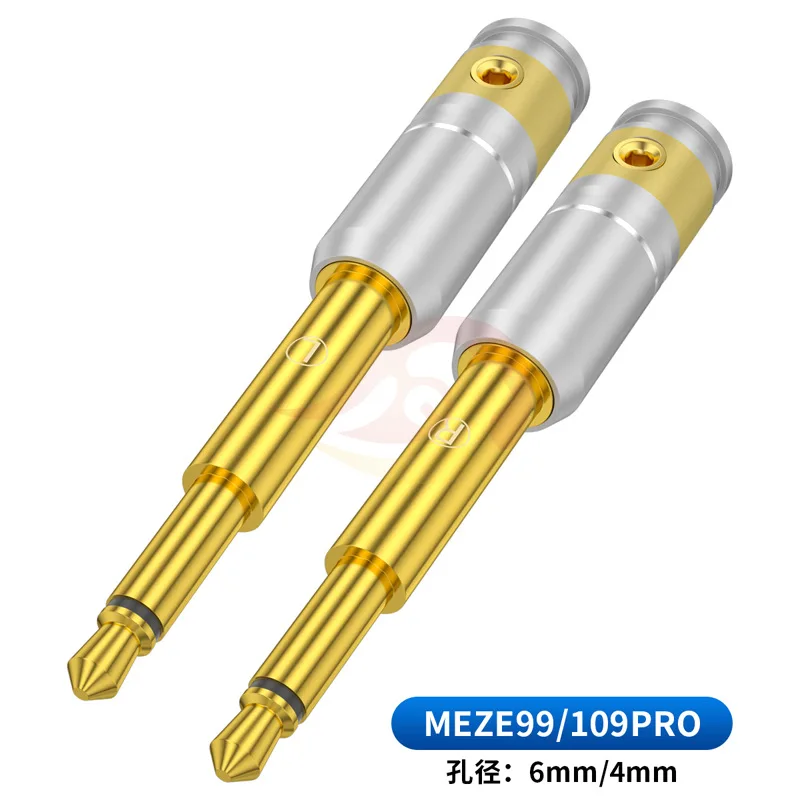 2pair Adapter Meze99 109PRO ADX5000 ADX7000 MDR-Z1R HD700 Headphone Jack For 2.5mm 3.5mm 4.4mm Earphone Cable Audio Connector