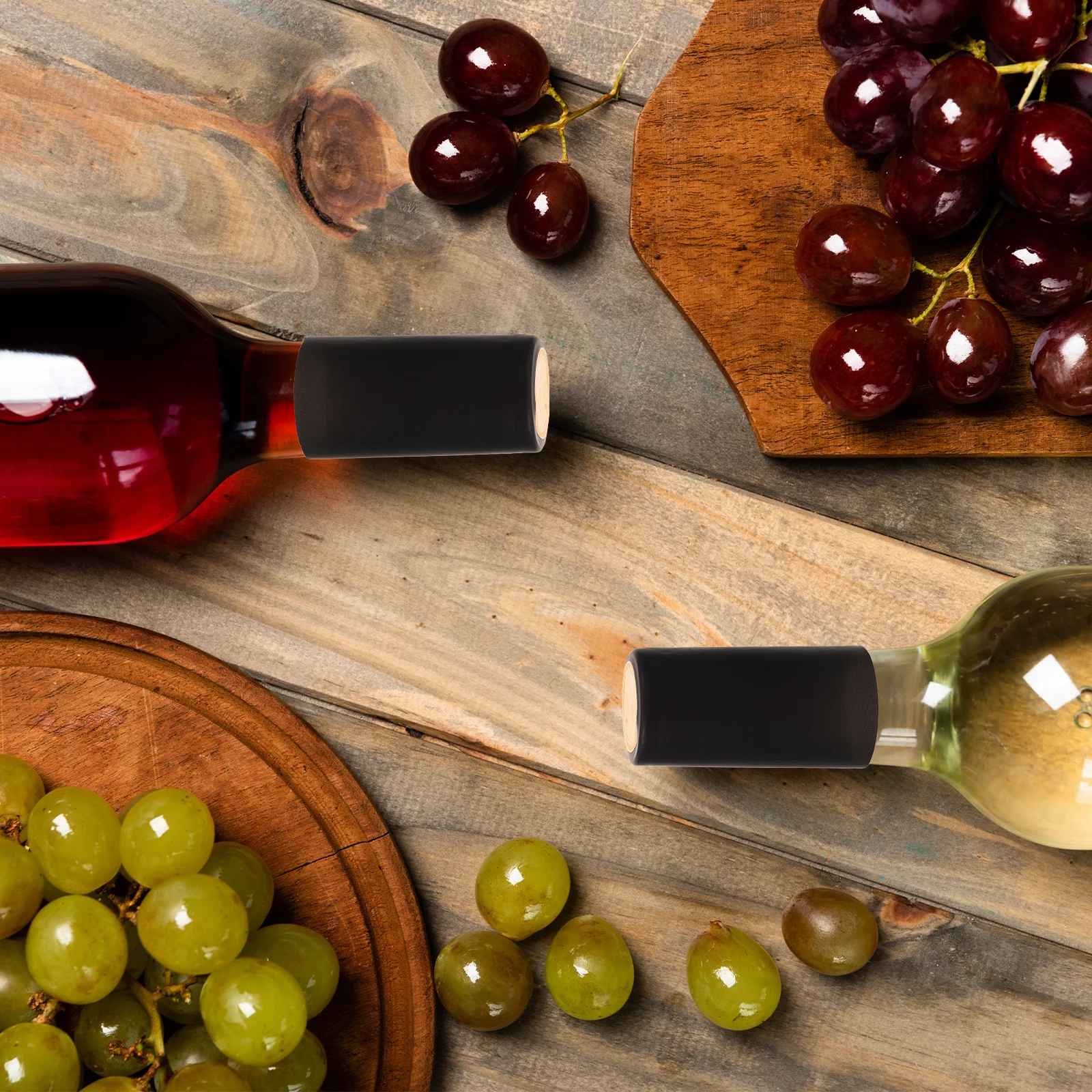 

100pcs Wine Heat Shrink Capsules Red Wine Bottle Sealing Film Fresh Keeper Disposable Bottle Stoppers Liquor Storage Supplies