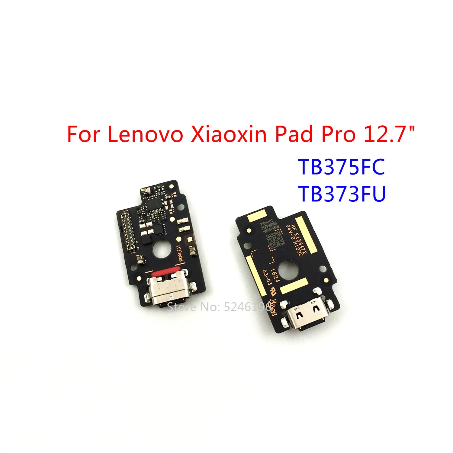 

1 шт. USB-порт для зарядки, разъем для зарядного устройства для Lenovo Xiaoxin Pad Pro 12,7 дюймов TB375FC TB373FU TB-375FC, запасная часть.