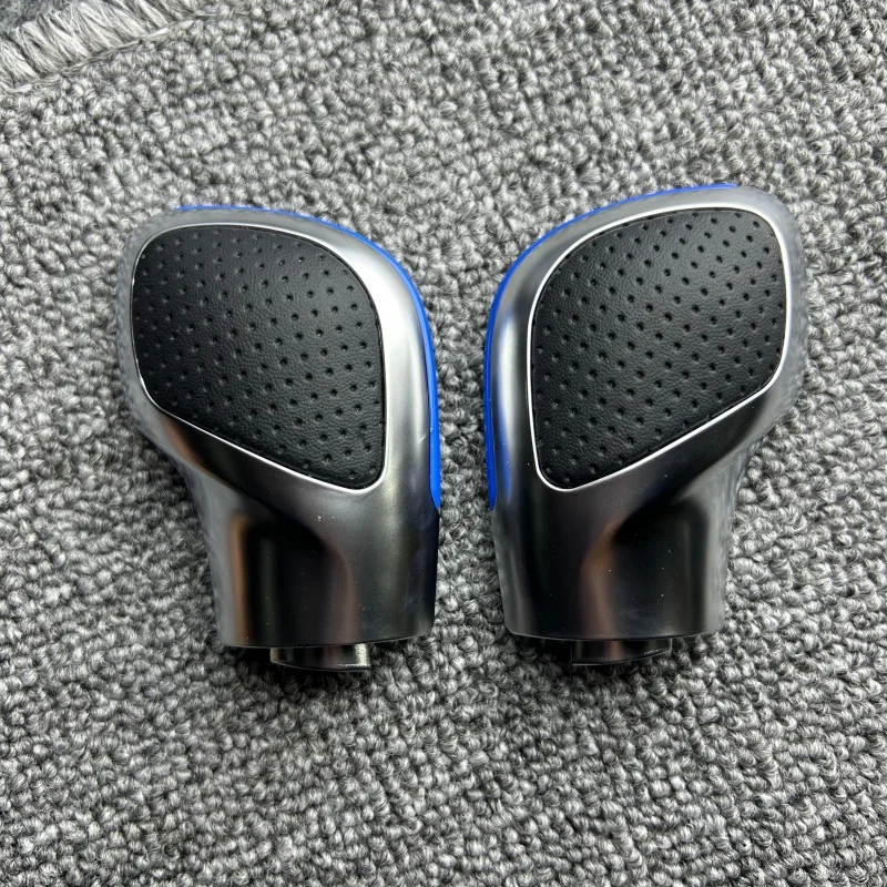 2 قطعة مقبض التحول الجلدي والعتاد لشركة فولكس فاجن للجولف 6 7 R ل GTI ل باسات ل B7 ل B8 ل CC ل R20 ل جيتا ل MK6 ل GLI #4