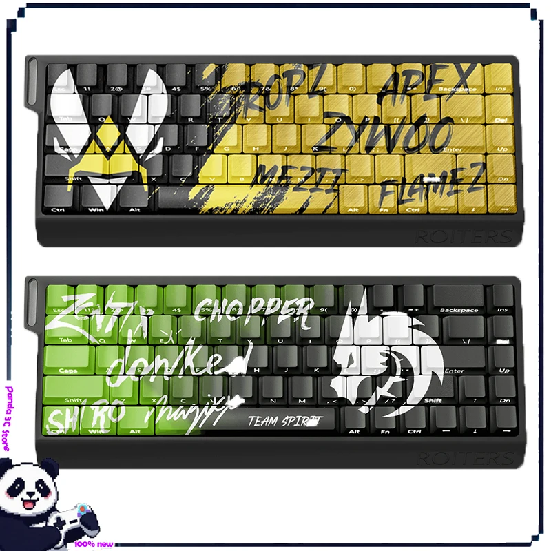 Csgo Team Keycaps Mechanical Keyboard Customized Pbt Melgeek Wooting Rakka Team Spirit Falcons Vitality Navi Faze Tyloo Mongolz