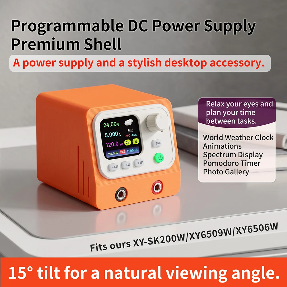 XY6506W XY6509W SK200W CNC Adjustable Step Down Power Supply Constant Voltage Current Bluetooth WIFI Control with Shell