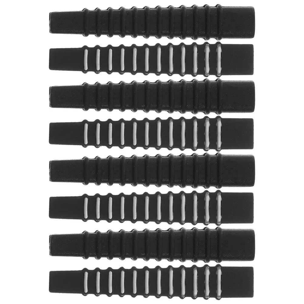 

8Pcs Silicone Eyeglass Ear Sleeves Anti-Slip Temple Cushions for Thin Thick Frames Comfortable Grip Retainer End Tips