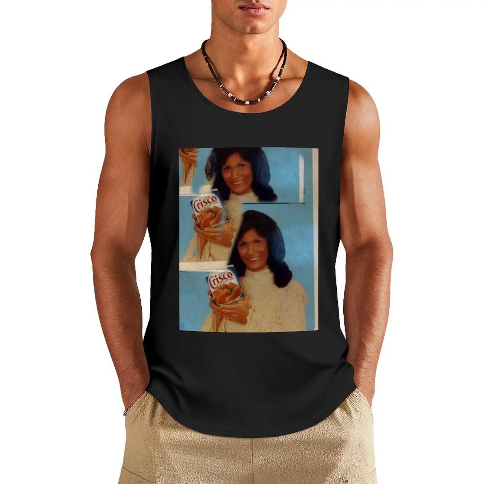 Loretta Lynn, Country, C & W, Coal Miner's Daughter, Hillbilly, pop art Tank Top Men's summer t-shirt Vest male