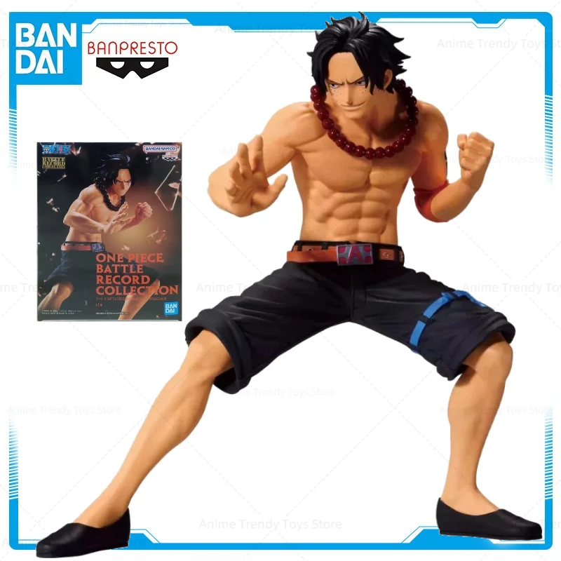 

Bandai Banpresto One Piece BRC Portgas D. Ace & Whitebeard Pirates Anime Action Figure Official Collectible Model Gift