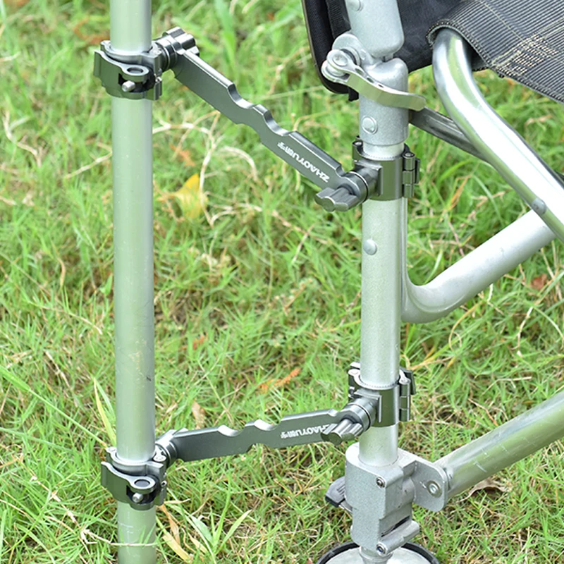 Accesorios para soporte de paraguas para silla de pesca, soporte para paraguas de pesca, Clip fijo, conector universal, 