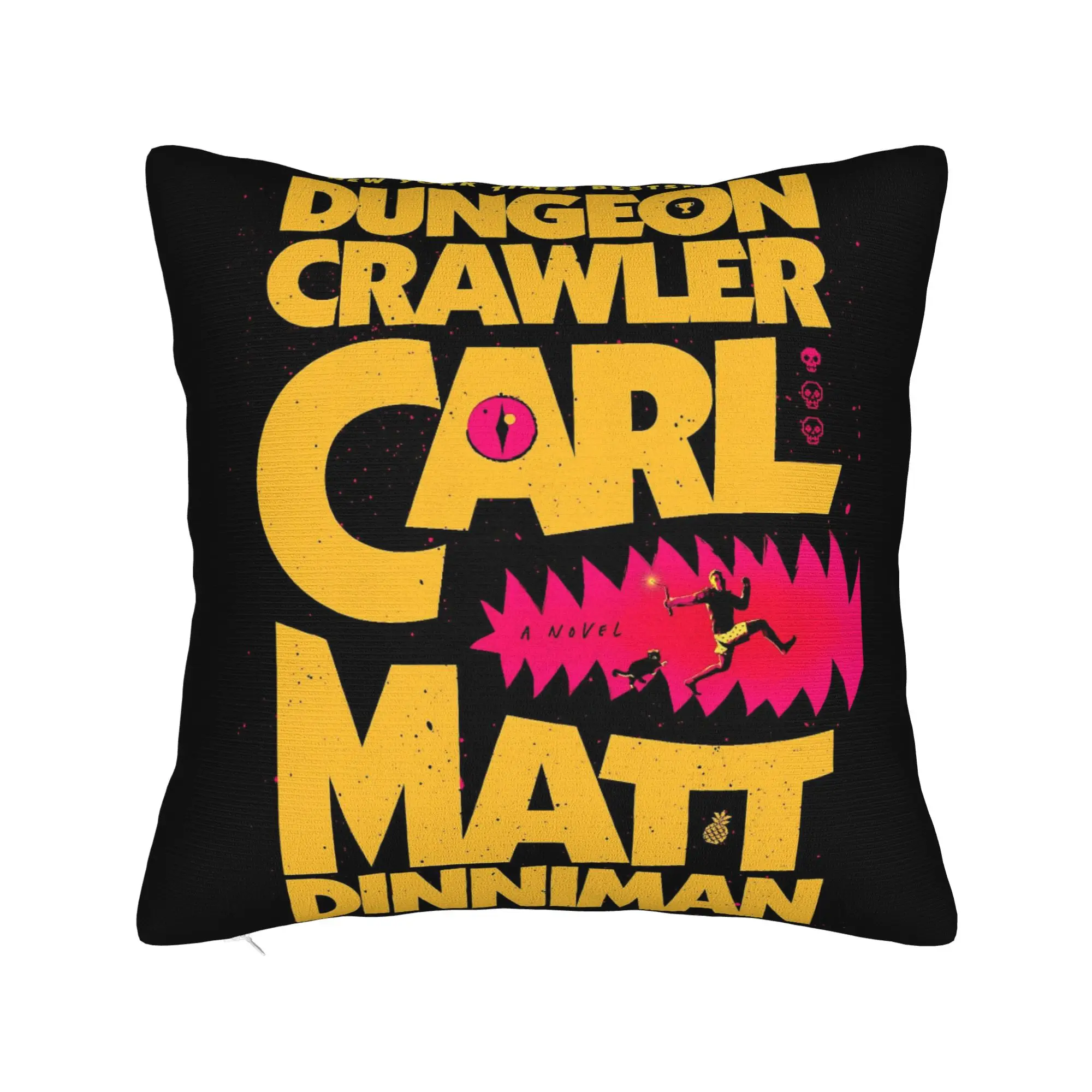 Dungeon Crawler Carls Pillow Case  Cute Funny Pillow Cover Comfy Pillowcases For Sofa Car Home Decor