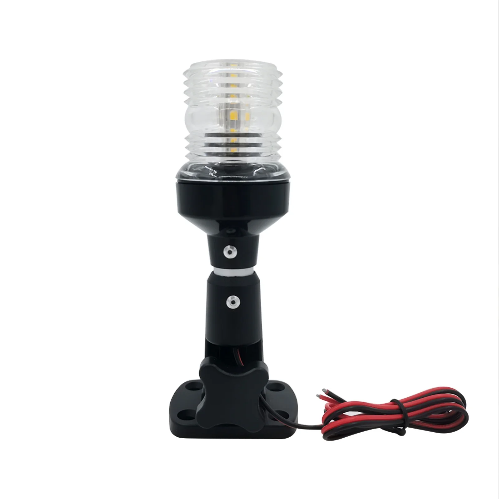 ISURE MARINE 12-24V Boat Navigation Light LED Anchor Light Fold Down 360 Degree Sailing Signal Lamp Boat Accessories