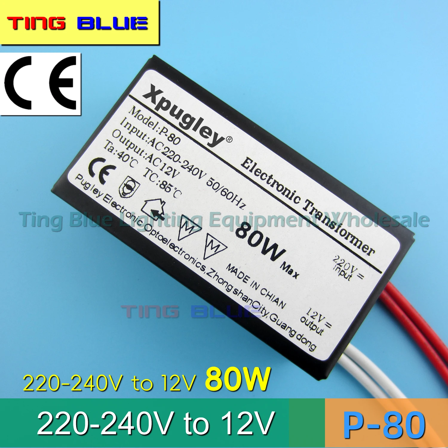 220V to 12V Electronic Transformer Halogen Lamp Bead Lamp Cup Spotlight Transformer Voltage Converter 120W 160W 180W 200W AC220