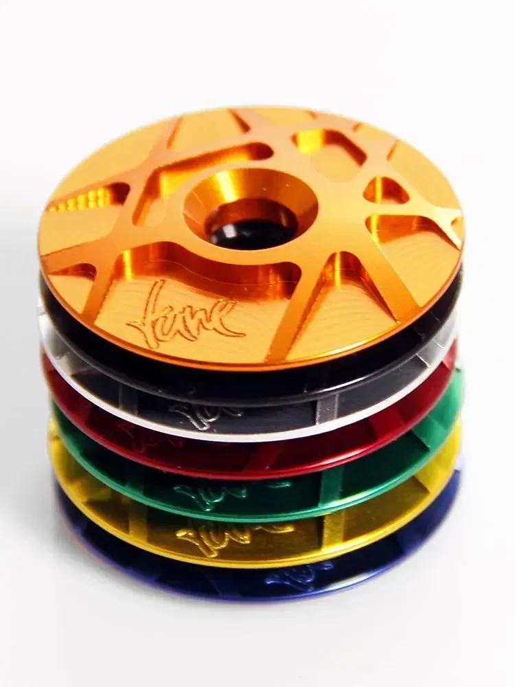 AliExpress RYET Superlight Headset Top Cover Aluminum 7075 Ahead-cap 5g Top-Cap CNC Machined TopCap Bolt Bike Stem Caps Bicycle Accessory