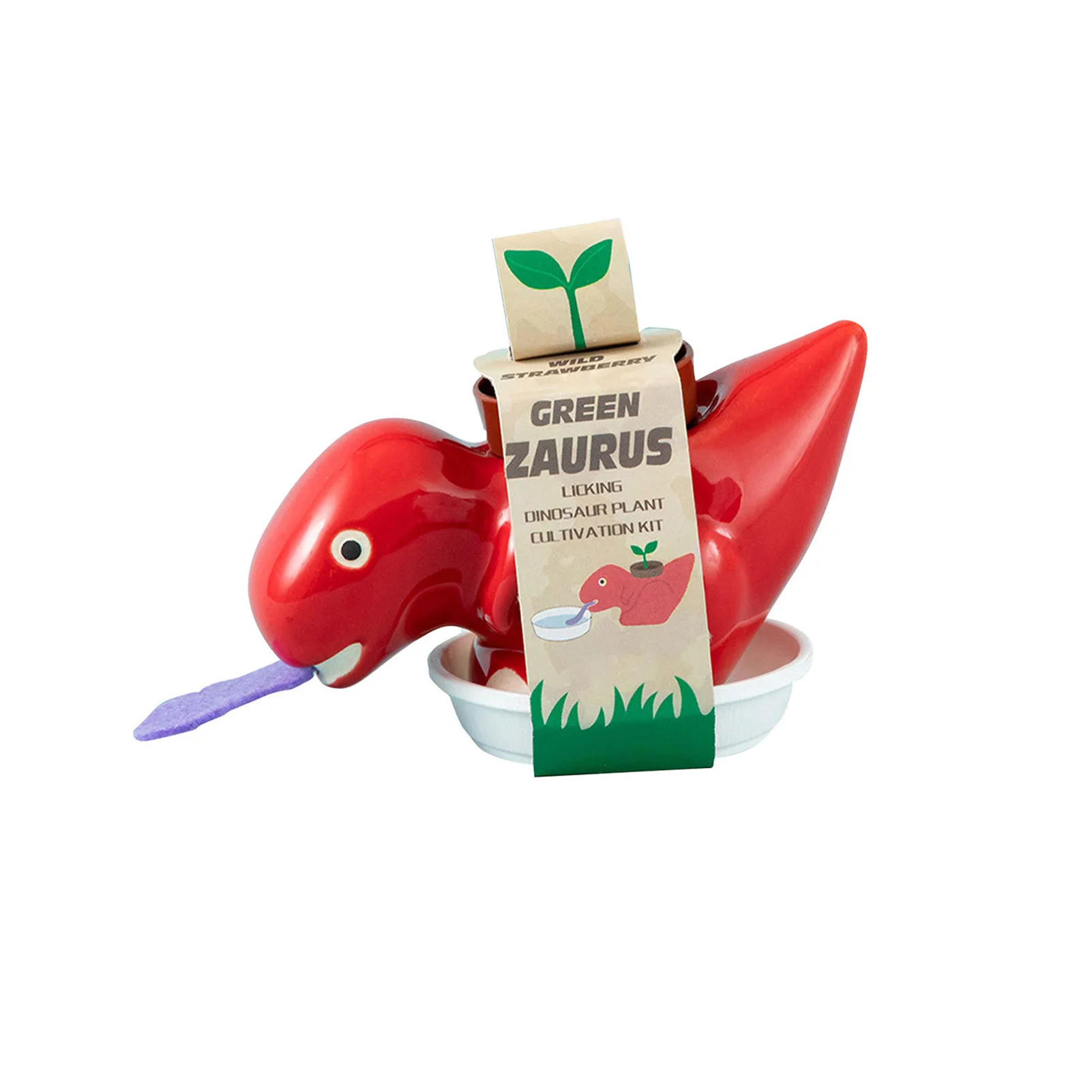Samopodlewające się donice do doniczek dinozaurów dla rośliny doniczkowe do samodzielnego podlewania żab dinozaura do biura na biurko domowego