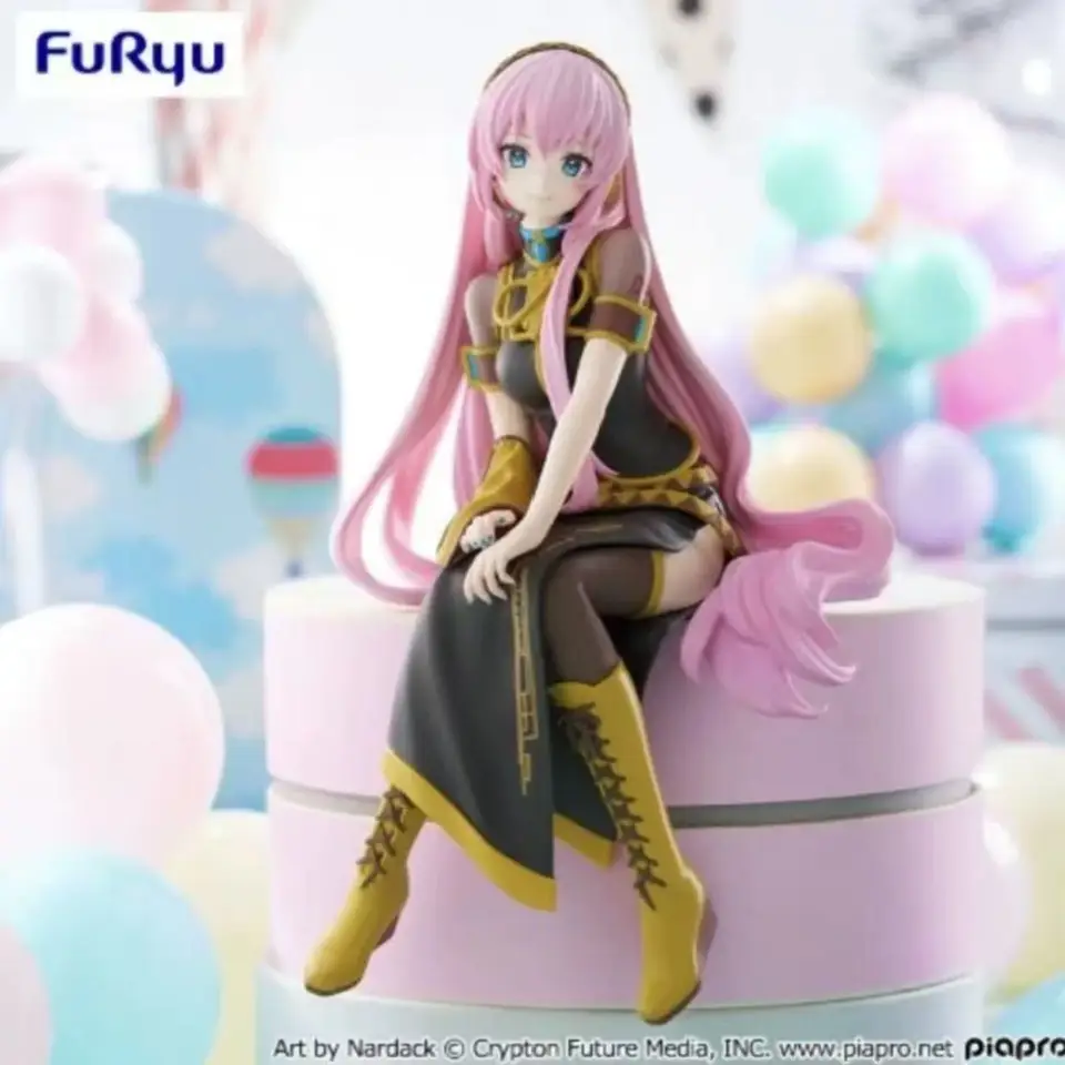 【匿名配送】巡音ルカMEIKO KAITO初音ミク　フィギュアぬーどるストッパー オリジナルフリューヌードルストッパーフィギュアメグリン・ルカ/KAITO