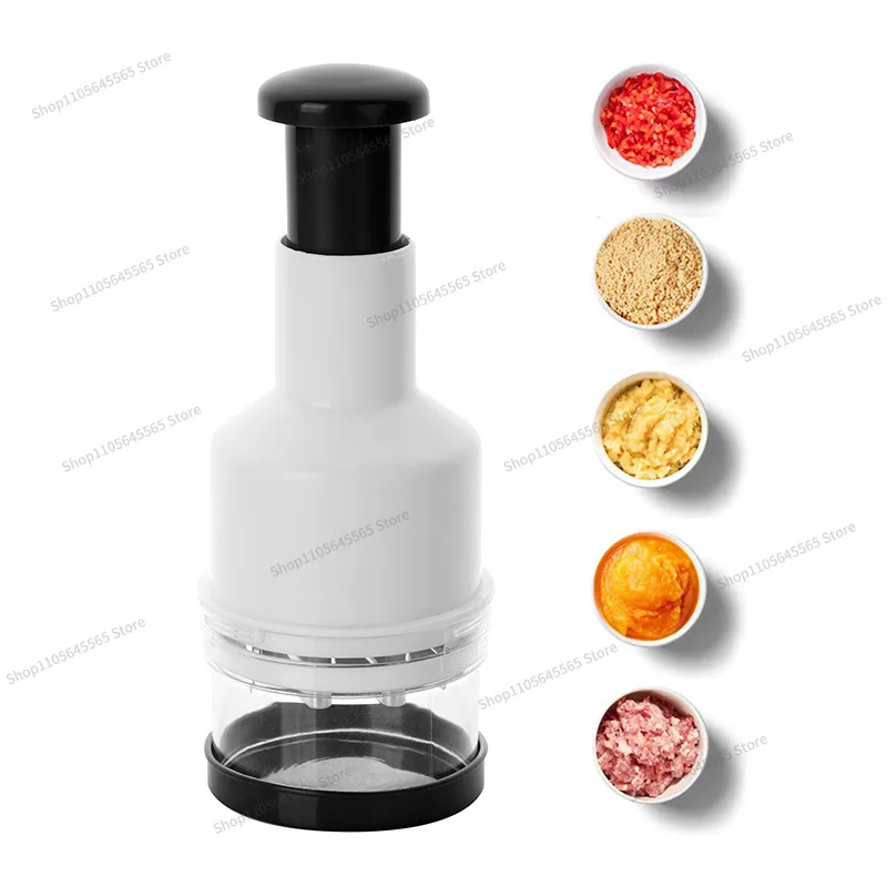 For Multifunctional Vegetable Cutter Household Kitchen Vegetable Minced Garlic Pepper Masher
