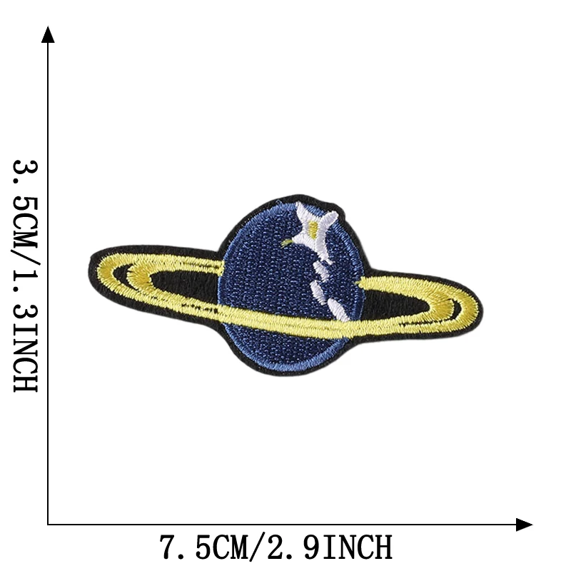 10/20 Stück Lot Patches für Kleidung Kinder Jungen Space Star Niedliche Eisen auf bestickte Nähen Designer kleine Bulk Anime Streifen Pack Mädchen – Detail 7
