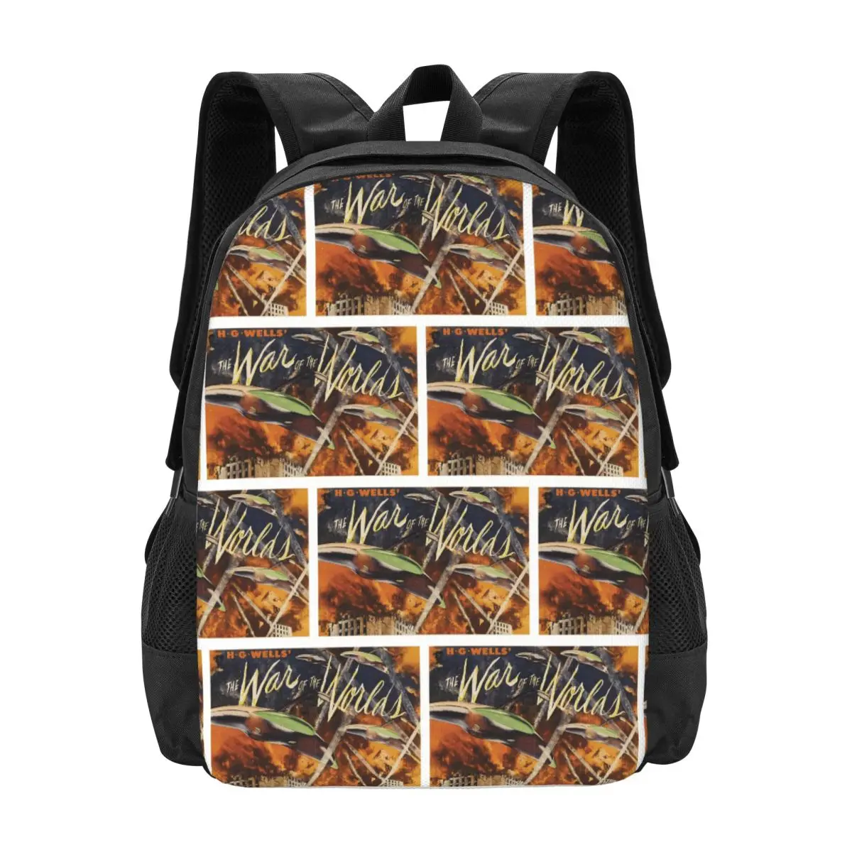 

The War Of The Worlds Movie Backpack Hot Sale Daypack Large Capacity Kids BookBag School Bag Shoulder Bags for Men Women