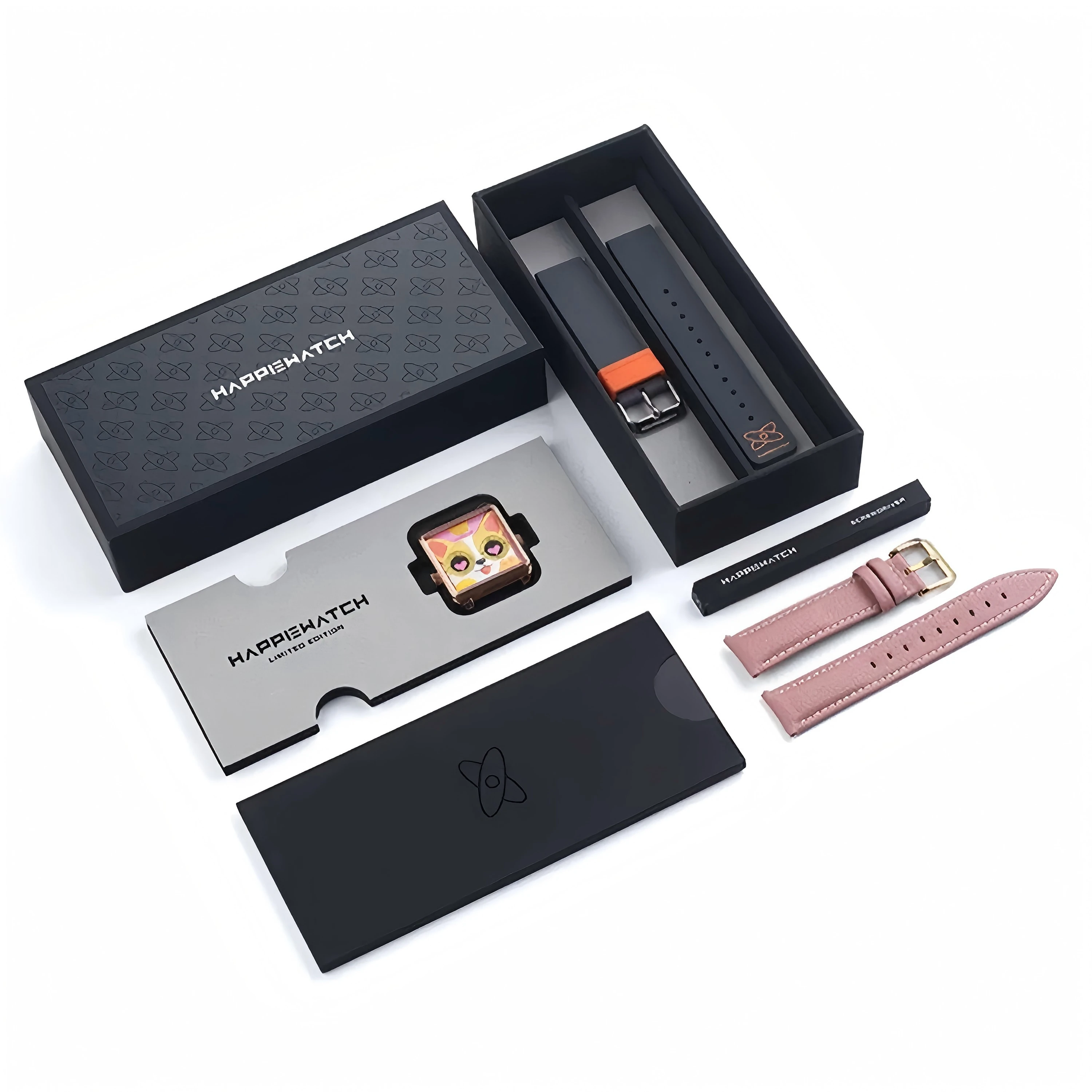 Happie Watch Women's and Men's Watch Couple Luxury Watch Waterproof Stainless Steel Luxury Ladies Man Wrist Watches