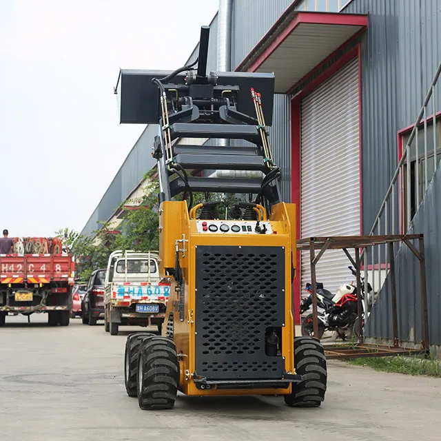 Hot Sale Mini Skid Steer Loaders Mini Loader Wheel Loader Mini 500kg 400kg