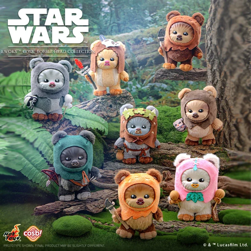 

2025 New STAR WARS Ewoks Cosbi Plush Keychain Doll Collection BackPack Pendant Blind Box Birthday Christmas Mysterious Gifts