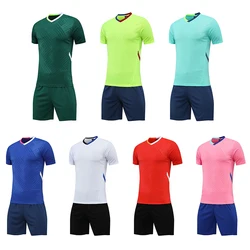 2023New Soccer Jerseys camiseta Uniform kids shorts de futbol Children Breathable Men football Sports Custom Shirt Training suit