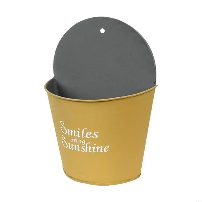 

Home Space Saving Hanging Flower Pot with Water Reservoir for Indoor Outdoor Use C5AD