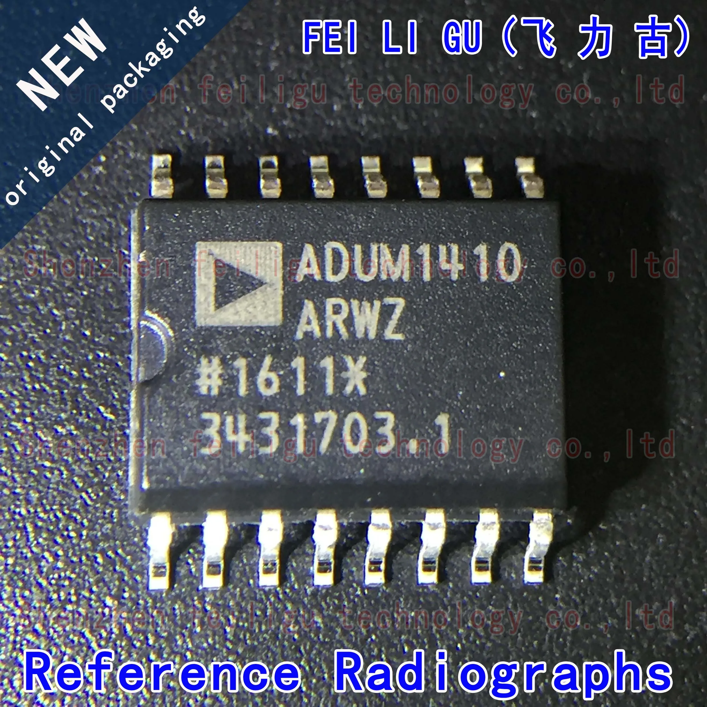 

1~30PCS 100% New Original ADUM1410ARWZ-RL ADUM1410ARWZ ADUM1410ARW ADUM1410 Package:SOP16 Universal Digital Isolator Chip