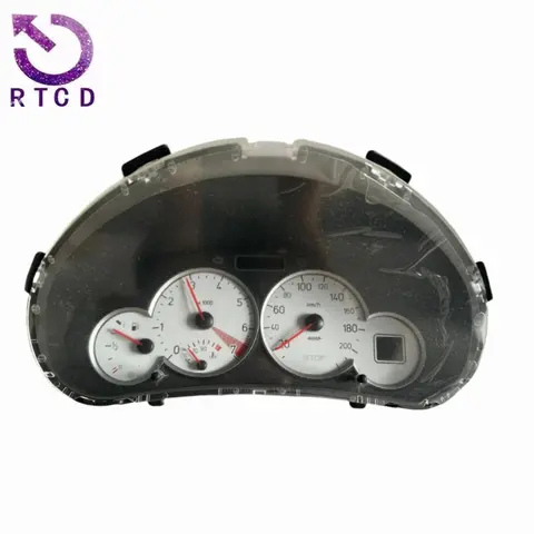 New Original Instrument Cluster Assembly 9648837080 6104VG FOR Peugeot 206 8 best sales peugeot 206 cluster - №1