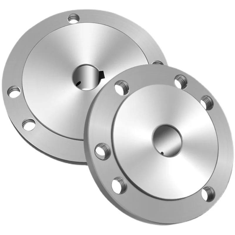 Suitable for K11/K12-125 Chuck Mounted Motor Shaft Transition Reducer, Optical Axis Flange, Quenched Carbon Steel