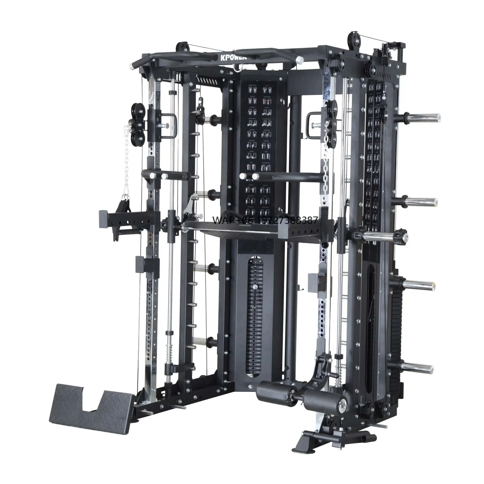Commercial Squat Rack Multi Functional Trainer Gym Equipment Commercial Trainer Multi Function