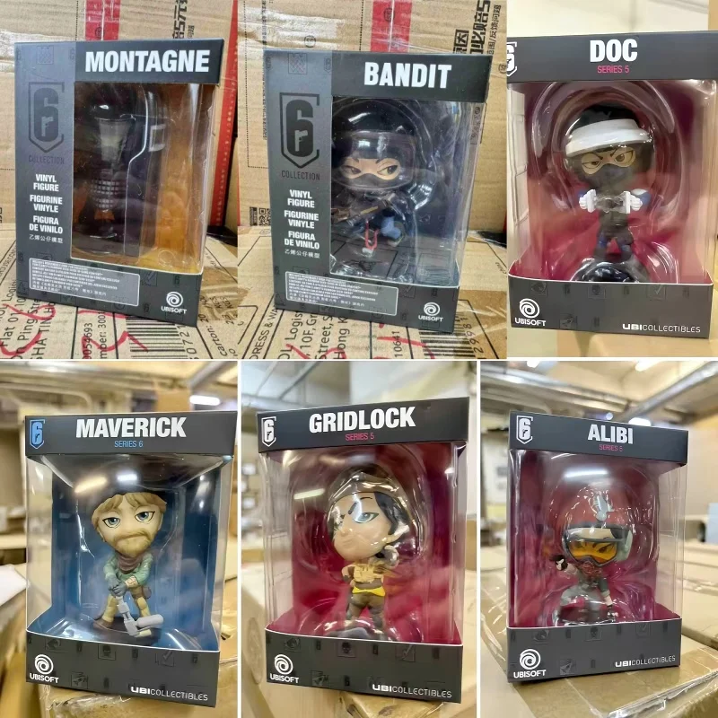 Q версия 10 см R6 Rainbow Six Siege фигурка Blitz Montagne Bandit Caveira Thermite Ash экшн-фигурка коллекция Декор игрушки подарки