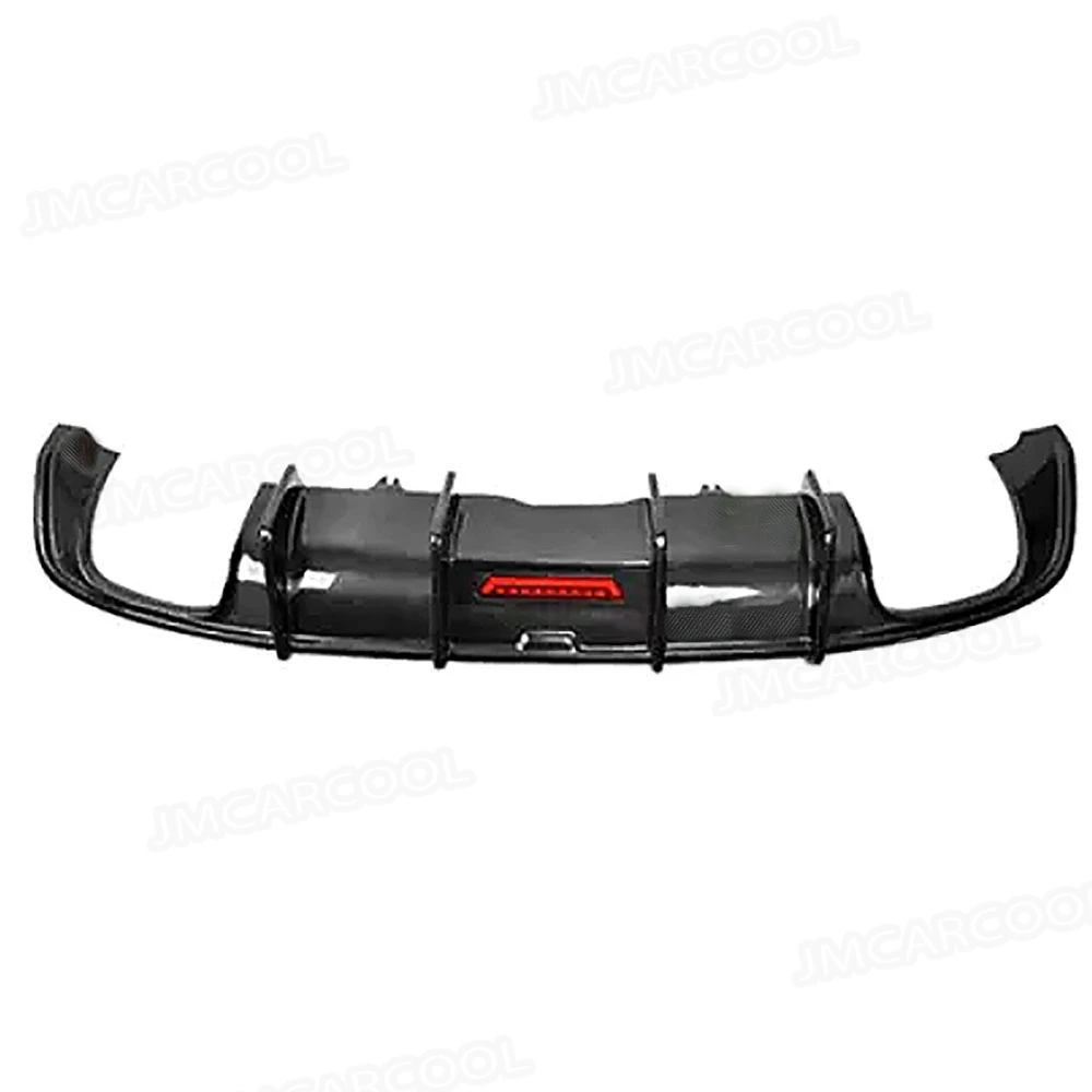 Rear Diffuser Splitter For Audi A5 Standard Coupe 2008-2011 Rear Bumper Lip Diffuser Bodykits Guard Spoiler Real Carbon Fiber view 2